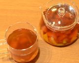 ホットもアイスも！フルーツローズティー作り方1写真