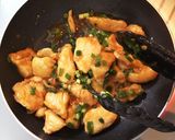 作り置き*鶏むね肉の照り焼き♪ねぎ絡め作り方8写真