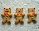 抱っこクマのクッキー♪ラグビーバージョン作り方9写真