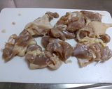 鶏肉のカレー竜田揚げ作り方1写真