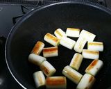 鶏レバーと長ネギの照り煮作り方1写真