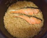 鮭と大葉で大人の炊き込みごはん♡作り方4写真