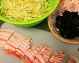 お箸がすすむ✨千切りキャベツと豚バラ炒め作り方1写真