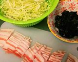 お箸がすすむ✨千切りキャベツと豚バラ炒め作り方1写真