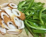 簡単美味しい♪ピーマンと竹輪のおかか炒め作り方1写真