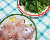 たらと小松菜のオイスターマヨネーズ炒め作り方1写真