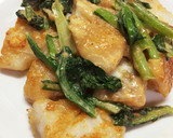 たらと小松菜のオイスターマヨネーズ炒め作り方6写真