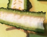 苦味を少し取った☆ゴーヤのお味噌汁作り方3写真