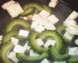 苦味を少し取った☆ゴーヤのお味噌汁作り方6写真