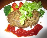早春☆つくしのハンバーグ作り方4写真