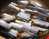 さんまのだし醤油煮。作り方3写真