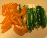 鶏肉とピーマンの酢豚風 甘辛炒め作り方1写真