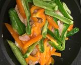 鶏肉とピーマンの酢豚風 甘辛炒め作り方4写真