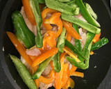 鶏肉とピーマンの酢豚風 甘辛炒め作り方4写真