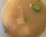 レンジで簡単お味噌汁☆作り方2写真