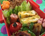 お弁当にも♪天かすとねぎの優しい♡卵焼き作り方3写真
