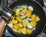 簡単肉じゃが♪簡単じゃがいも玉ねぎの煮物作り方4写真