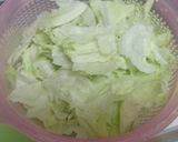 鶏胸肉とレタスのオイスター生姜炒め作り方2写真