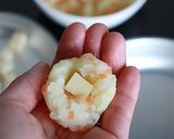 幼児食にも♪野菜たっぷりジャガイモ揚げ餅作り方4写真