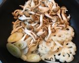 しめじとれんこんのコチュジャン和え作り方2写真