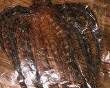 しまなみで買った干しダコの炊き込み御飯作り方1写真