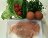 鶏むね肉のてりやき丼♡作り方1写真