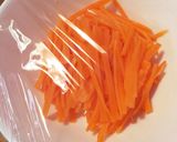 カラフル野菜のカレー風味炒め♡卵とじ作り方1写真