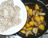 簡単肉じゃが♪簡単じゃがいも玉ねぎの煮物作り方6写真