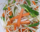 花椒とナンプラーで大変身の野菜炒め作り方5写真
