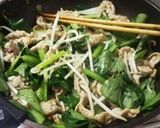 ご飯がススム～！豚肉小松菜炒め☆作り方4写真