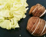【レンジで簡単】キャベツの中華蒸し作り方1写真