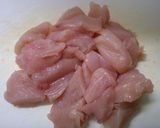 鶏むね肉で!キュウリと蒸し鶏の生姜和え!作り方3写真