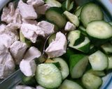 鶏むね肉で!キュウリと蒸し鶏の生姜和え!作り方8写真