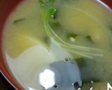 筍と、ワカメの味噌汁♪作り方6写真