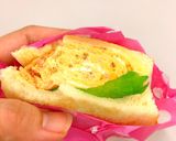 たらこたっぷり＊厚焼き卵のサンドイッチ作り方3写真