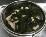 お鍋ひとつで簡単！ 生ワカメの冷製パスタ作り方5写真