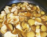 ナスと豚バラの絶品うどんつゆ作り方4写真