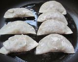 ブロッコリー葉&茎の餃子作り方5写真