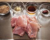 簡単お弁当ストック!鶏の韓国風ピリ辛焼作り方1写真