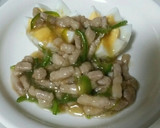 簡単で早い！ゆでタマゴの豚肉あんかけ作り方7写真