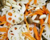 〔常備菜〕きんぴら蓮根＊きんぴら牛蒡作り方3写真