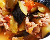 ズッキーニと豚ひき肉のとろみ醤油炒め作り方7写真