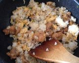 鶏チャーシューのチャーハン簡単作り方4写真