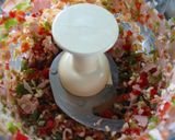 ハムなどいろいろ入ったコーンのピカタ^^作り方2写真