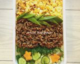 ひき肉そぼろ弁当作り方5写真