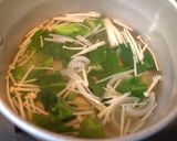 簡単！倹約！BBQの残り野菜で味噌汁作り方2写真