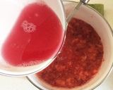いちごとゼリーの素で作るムース作り方3写真