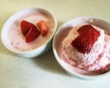 いちごとゼリーの素で作るムース作り方8写真