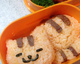 キャラ弁 ねこあつめ★ちゃとらさん作り方4写真
