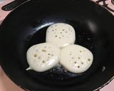 卵なし！りんご風味のホットケーキ☆作り方5写真